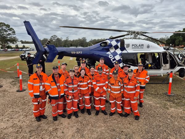 🚨 The Brisbane City SES Unit proudly participated in the QPS Open Day at Wacol this Saturday, joining over 20 Queensland Police Service (QPS) specialist units, including bomb robotics, water police, the dog squad, and PolAir.
