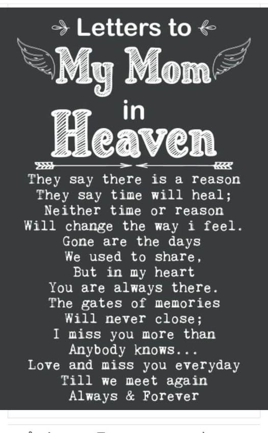 In Loving Memory of My Mother: Remembering My Mother: A Sad Day as She Joins Loved Ones in Heaven
