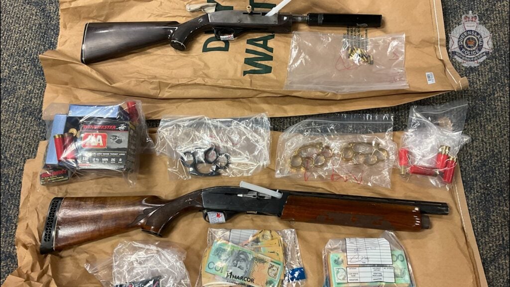 Firearms Discovered in Kallangur