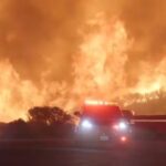 Brush Fire Near 5 Freeway in Gorman Scorches Nearly 400 Acres, Prompts Evacuation Warnings