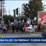 Man Fleeing ICE Raid at Monrovia Home Depot Struck and Killed After Running Onto 210 Freeway