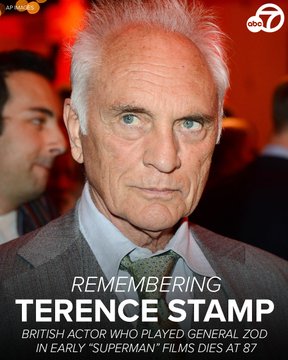 Terence Stamp, British Actor Known for Playing General Zod in Early ‘Superman’ Films, Dies at 87