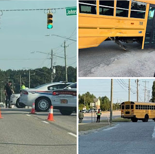 The impact came when 33-year-old Antonio Topp’s motorcycle struck the side of Cumberland County Schools Bus 788 as driver Lisa Geddie executed a routine U-turn from southbound to northbound lanes. The collision happened at 7:40 AM near the intersection of Bragg Boulevard and Andy Street, just two miles from Fort Bragg.