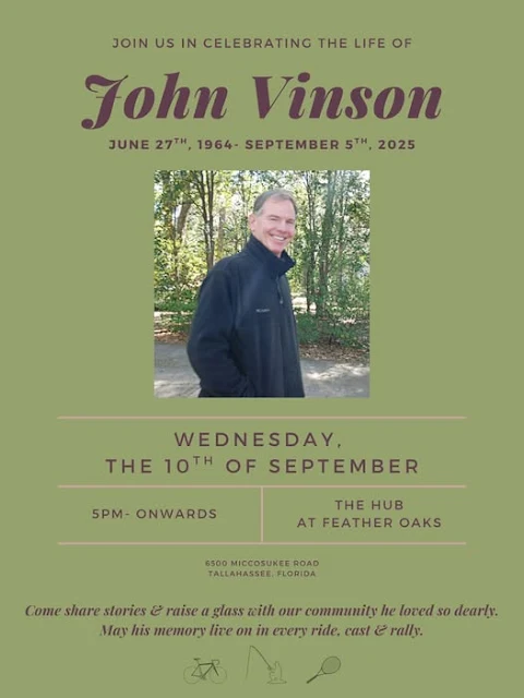 John Vinson of Tallahassee, FL Obituary: Celebrating a Life Filled with Love and Laughter