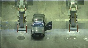 Suspect sought after man killed in shooting at East LA gas station