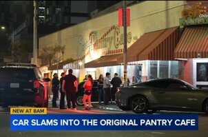 Downtown LA’s Original Pantry Damaged After Car Smashes Into Café Ahead of Reopening