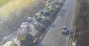 A42 Car Accident: Multi-Vehicle Crash Closes Stretch of A42 Southbound Near Measham