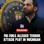 BREAKING: FBI Director Kash Patel says his agents “thwarted a potential terrorist attack and arrested multiple suspects in Michigan.”