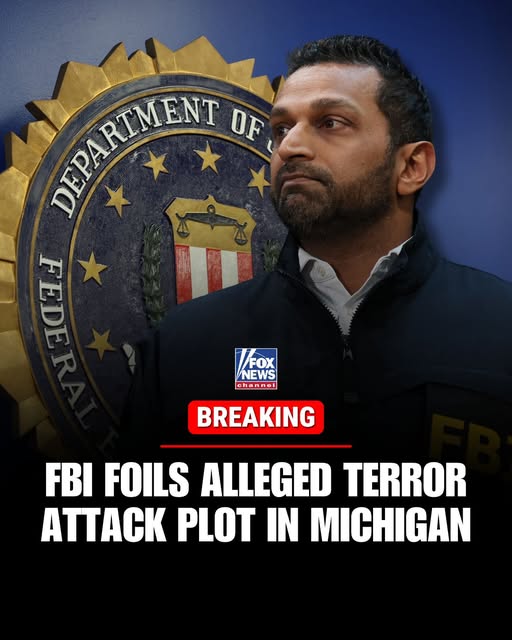 BREAKING: FBI Director Kash Patel says his agents “thwarted a potential terrorist attack and arrested multiple suspects in Michigan.”
