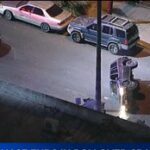 Van Nuys police chase ends in rollover crash