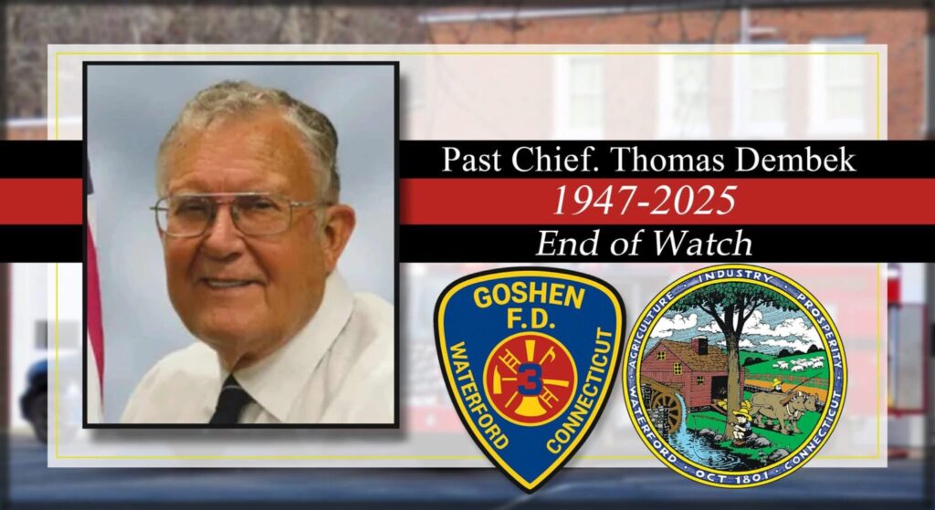 In Loving Memory of Past Chief Thomas Dembek