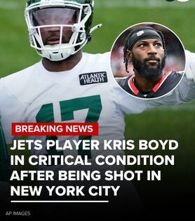 Jets’ Kris Boyd in critical condition after being shot in NYC