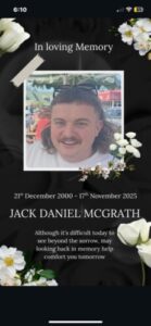Jack McGrath Dapto NSW Accident: Family and friends tribute in loving memory of Bluescope Worker who Dies After Fatal Accident in Workplace