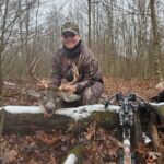 Hunter Ends Long Archery Season With Successful 50-Yard Shot on 8-Point Buck
