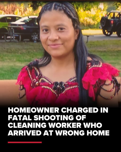 Homeowner charged with voluntary manslaughter in fatal shooting of cleaning worker who arrived at wrong home