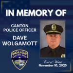 Wake for Canton police officer killed in car accident on way to work