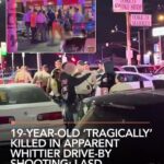 19-year-old ‘tragically’ killed in apparent Whittier drive-by shooting: LASD