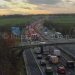 M11 Accident – Vehicle Fire Causes Major Delays on M11 Southbound at Harlow
